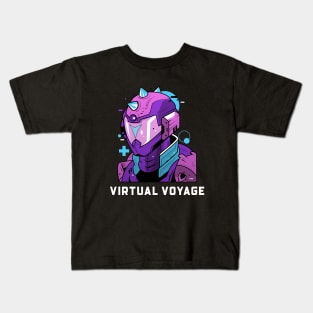Virtual voyage Metaverse Kids T-Shirt